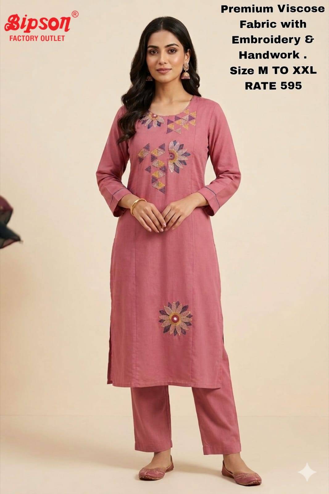 Viscose Collection By Bipson Print Designer Ethnic Wear Collection Viscose Kurtis At Wholesale Price